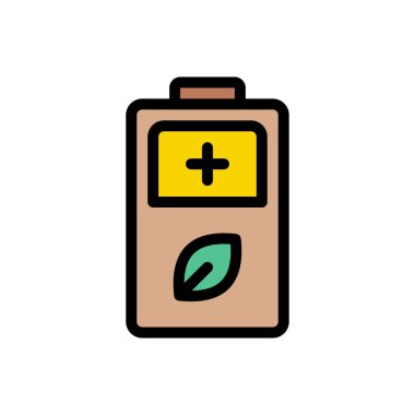 Web sitesi tasarımı ve masaüstü zarfları için pil şarj simgesi, geliştirme. Premium paketi.