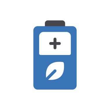 Web sitesi tasarımı ve masaüstü zarfları için pil şarj simgesi, geliştirme. Premium paketi.