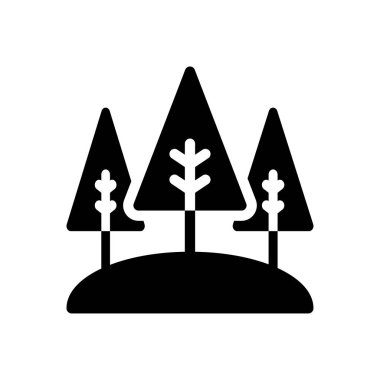 Web sitesi tasarımı ve masaüstü zarfları için park simgesi, geliştirme. Premium paketi.