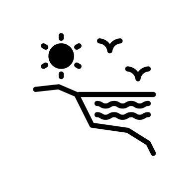 Web sitesi tasarımı ve masaüstü zarfları için deniz simgesi, geliştirme. Premium paketi.