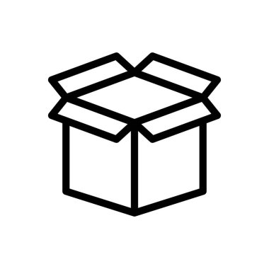 Web sitesi tasarımı ve masaüstü zarfları için kutu simgesi, geliştirme. premium paket.