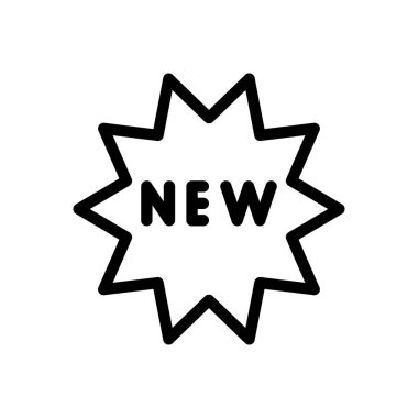 Web sitesi tasarımı ve masaüstü zarfları için yeni etiket simgesi, geliştirme. Premium paketi.