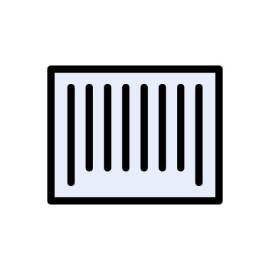 Web sitesi tasarımı ve masaüstü zarfları için barkod simgesi, geliştirme. Premium paketi.