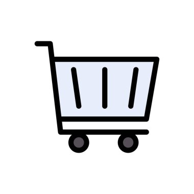 Web sitesi tasarımı ve masaüstü zarfları için sepet simgesi, geliştirme. premium paket.