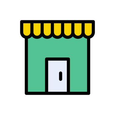 Glyphs vektör simgesini dükkan