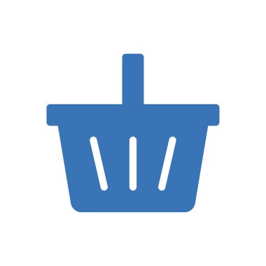 Sepet Glphs renk vektörü simgesi