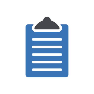 pano belgesi Glphs renk vektörü simgesi