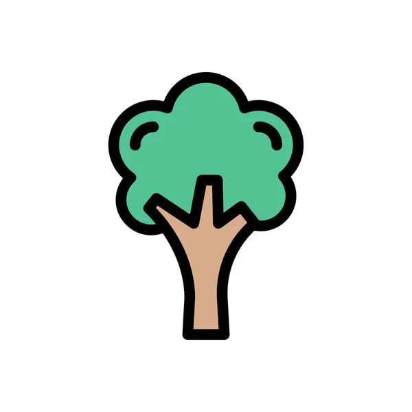 Icono Árbol Para Diseño Del Sitio Web Sobre Escritorio Desarrollo — Vector de stock