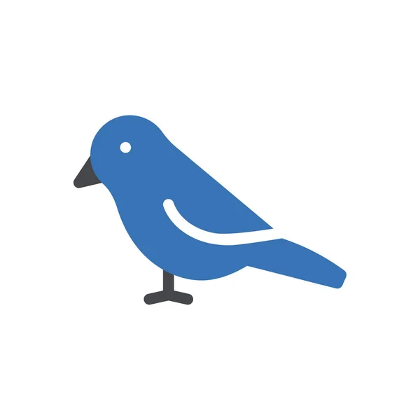 Bird Icon Für Website Design Und Desktop Umschlag Entwicklung Premiumsymbol — Stockvektor