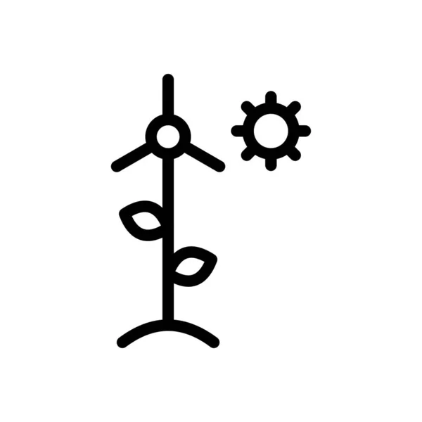 Icono Turbina Para Diseño Del Sitio Web Envolvente Escritorio Desarrollo — Vector de stock