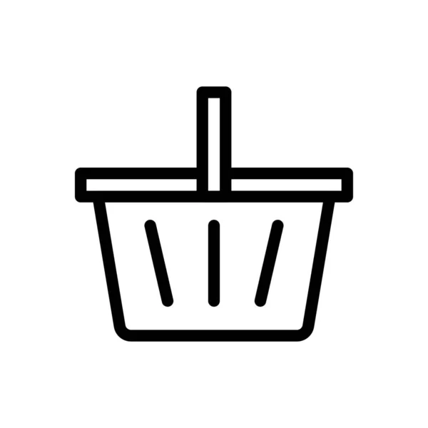 Warenkorb Icon Für Website Design Und Desktop Umschlag Entwicklung Premium — Stockvektor