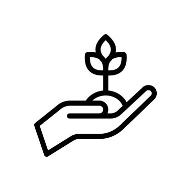 Web sitesi tasarımı ve masaüstü zarfları için bitki simgesi, geliştirme. premium paket