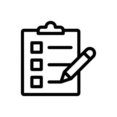 Web sitesi tasarımı ve masaüstü zarfları için kontrol listesi simgesi, geliştirme. premium paket