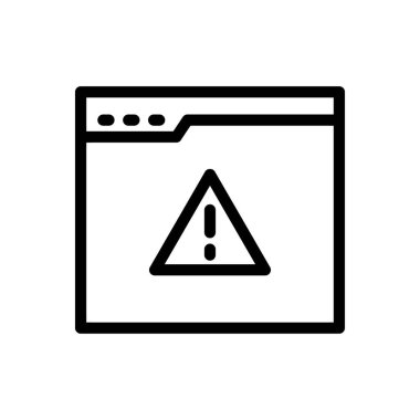 Web sitesi tasarımı ve masaüstü zarfları için hata simgesi, geliştirme. premium paket