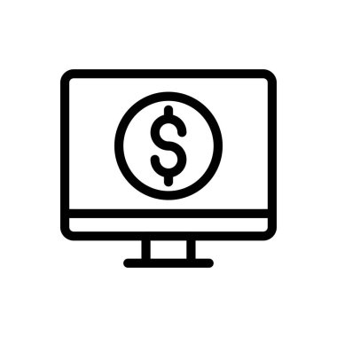 Web sitesi tasarımı ve masaüstü zarfları için ödeme simgesi, geliştirme. premium paket