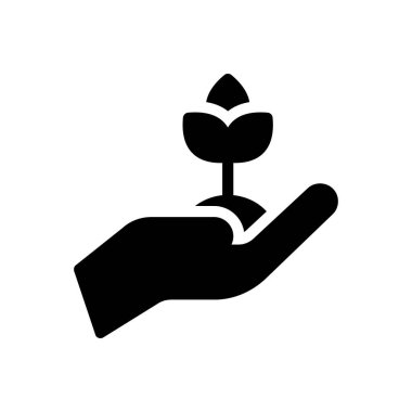 Web sitesi tasarımı ve masaüstü zarfları için bitki simgesi, geliştirme. premium paket