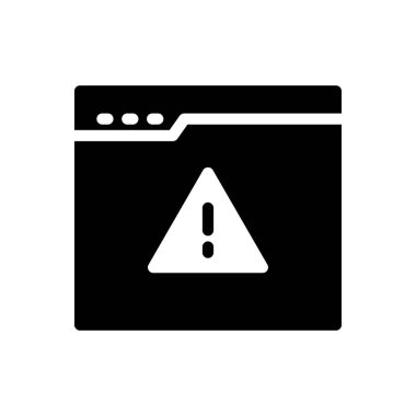 Web sitesi tasarımı ve masaüstü zarfları için hata simgesi, geliştirme. premium paket