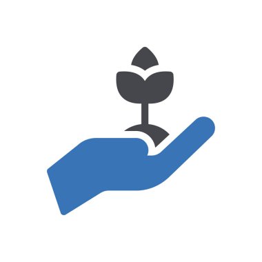 Web sitesi tasarımı ve masaüstü zarfları için bitki simgesi, geliştirme. premium paket