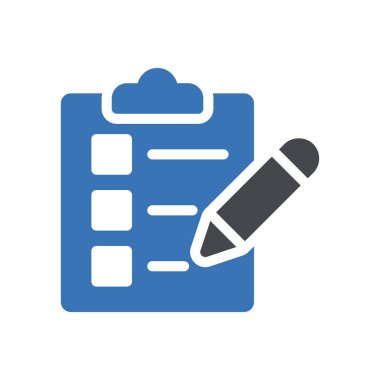 Web sitesi tasarımı ve masaüstü zarfları için kontrol listesi simgesi, geliştirme. premium paket