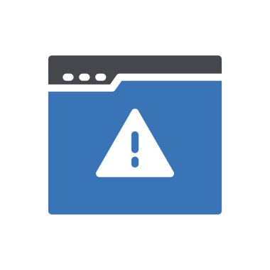 Web sitesi tasarımı ve masaüstü zarfları için hata simgesi, geliştirme. premium paket