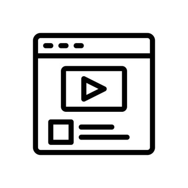 Web sitesi tasarımı ve masaüstü zarfları için ortam simgesi, geliştirme. premium paket