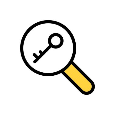 Web sitesi tasarımı ve masaüstü zarfları için arama simgesi, geliştirme. premium paket