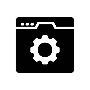 Web sitesi tasarımı ve masaüstü zarfları için web pazarlama simgesi. premium paket