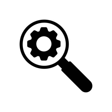 Web sitesi tasarımı ve masaüstü zarfları için çark simgesi, geliştirme. premium paket