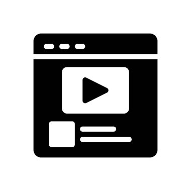 Web sitesi tasarımı ve masaüstü zarfları için ortam simgesi, geliştirme. premium paket