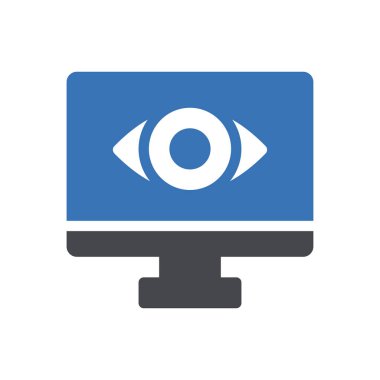 Web sitesi tasarımı ve masaüstü zarfları için araştırma simgesi. premium paket