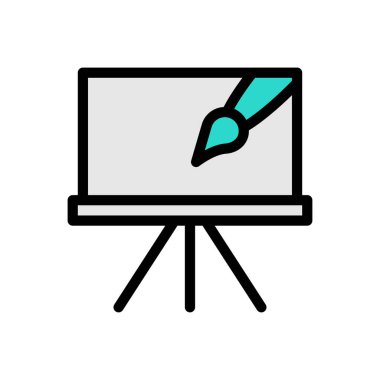 Web sitesi tasarımı ve masaüstü zarfları için sanat simgesi, geliştirme. premium paket