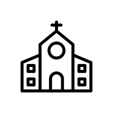 Web sitesi tasarımı ve masaüstü zarfları için Katolik Simgesi, geliştirme. premium paket