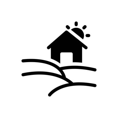 site tasarımı ve masaüstü zarfları için ev simgesi, geliştirme. premium paket