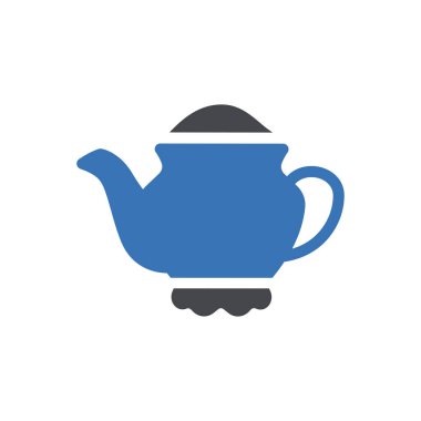 Web sitesi tasarımı ve masaüstü zarfları için çaydanlık Simgesi, geliştirme. premium paket