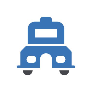 Web sitesi tasarımı ve masaüstü zarfları için taksi simgesi, geliştirme. premium paket