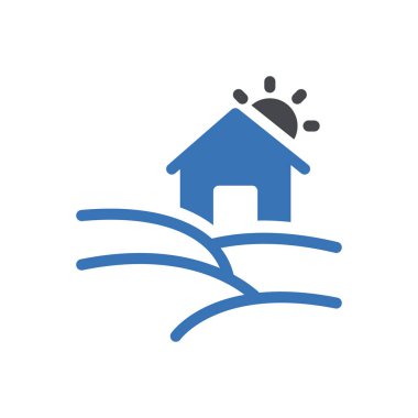 site tasarımı ve masaüstü zarfları için ev simgesi, geliştirme. premium paket