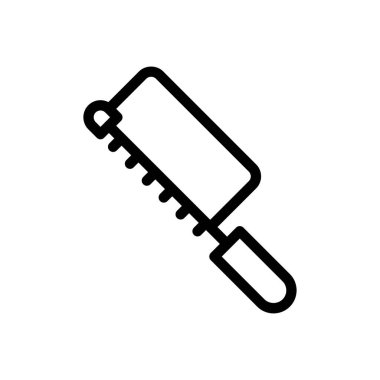 Site tasarımı ve masaüstü zarfları için Bıçak Simgesi, geliştirme. premium paket