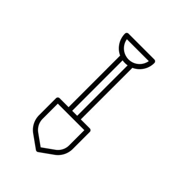 Web sitesi tasarımı ve masaüstü zarfları için kürek Simgesi, geliştirme. premium paket