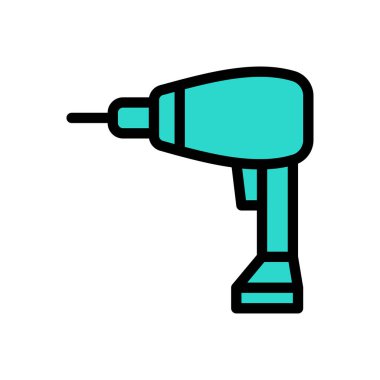 Web sitesi tasarımı ve masaüstü zarfları için sondaj simgesi geliştiriliyor. premium paket