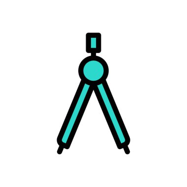 Web sitesi tasarımı ve masaüstü zarfları için pusula simgesi, geliştirme. premium paket