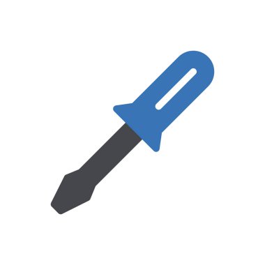 Web sitesi tasarımı ve masaüstü zarfları için tornavida simgesi, geliştirme. premium paket.