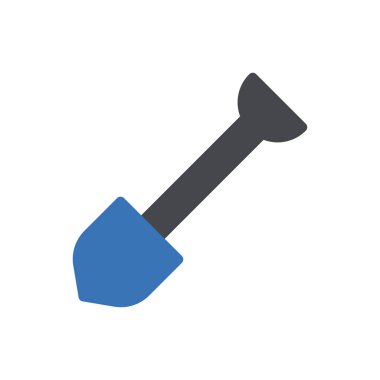 Web sitesi tasarımı ve masaüstü zarfları için kürek Simgesi, geliştirme. premium paket.