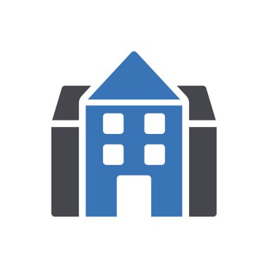 site tasarımı ve masaüstü zarfları için ev simgesi, geliştirme. premium paket.