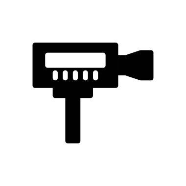 Web sitesi tasarımı ve masaüstü zarfları için kamera simgesi, geliştirme. premium paket.