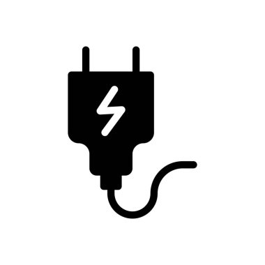 Charger Simgesi web sitesi tasarımı ve masaüstü zarfları için, geliştirme. premium paket.