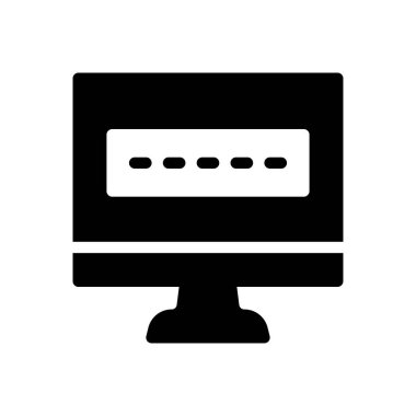 Web sitesi tasarımı ve masaüstü zarfları için ekran simgesi, geliştirme. premium paket.