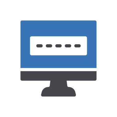 Web sitesi tasarımı ve masaüstü zarfları için ekran simgesi, geliştirme. premium paket.