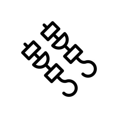 Web sitesi tasarımı ve masaüstü zarfları için barbekü Simgesi, geliştirme. premium paket.