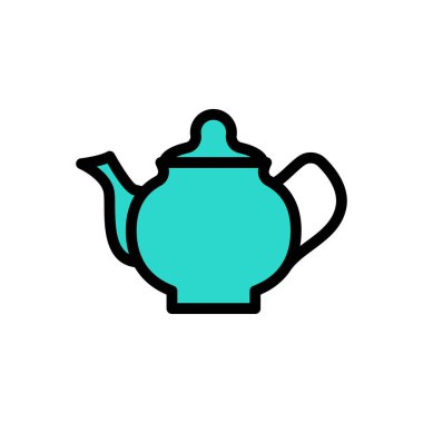 Web sitesi tasarımı ve masaüstü zarfları için çaydanlık ikonu, geliştirme. premium paket.