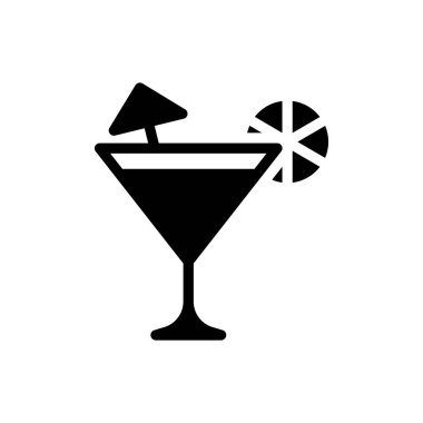 Web sitesi tasarımı ve masaüstü zarfları için içecek ikonu, geliştirme. premium paket.